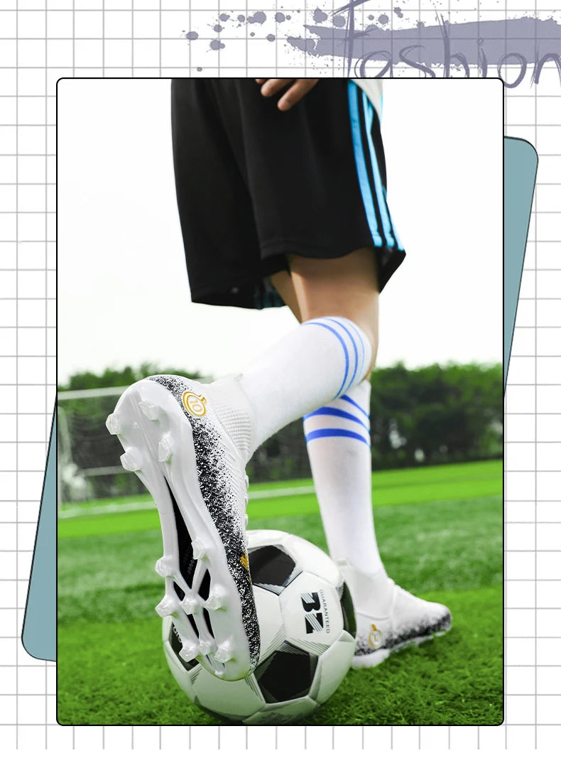 Voetbalschoenen voor heren, voetbalschoenen voor kinderen, professionele voetbalschoenen voor dames, antislip voetbalschoenen, TF/FG voetbalschoenen voor buiten