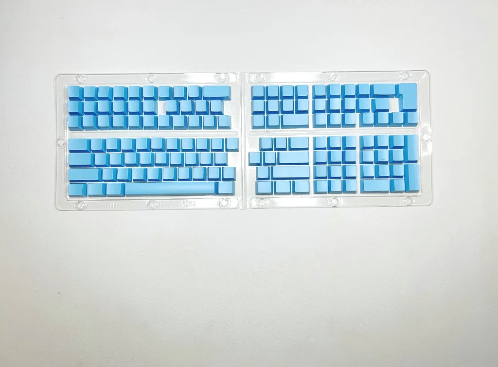 Teclas retroiluminadas con grabado lateral de 131 teclas para teclado mecánico con interruptores Cherry MX, perfil OEM, keycaps ABS personalizadas DIY