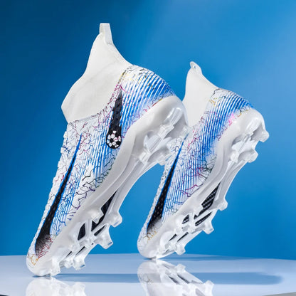 Chaussures de football pour hommes, chaussures de foot pour enfants, crampons de football professionnels pour femmes, chaussures antidérapantes TF/FG, chaussures de sport d'extérieur pour le football