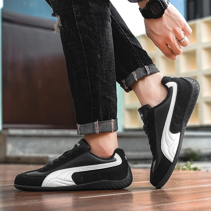 Popular Autumn Lightweight Fashionable Mens Casual Shoes Odor Resistant Low Cut Sports Shoes Outdoor Soft Retro Walking Shoes