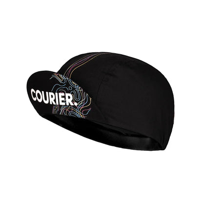 Black Cycling Cap Outdoor Sports Hat Team Bike Caps Breathable Summer Sun Protection