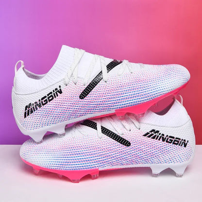 Chaussures de football pour homme, crampons, chaussures de football professionnelles, mailles respirantes, football junior, baskets antidérapantes pour homme, Society Chuteira