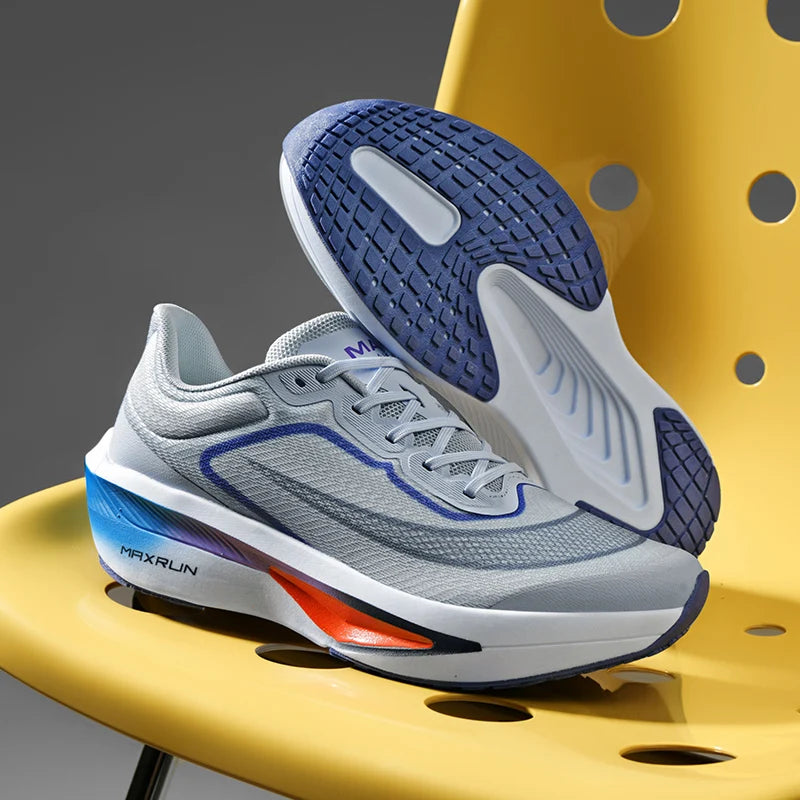 Chaussures de course pour homme : baskets d'automne respirantes, de marathon, professionnelles, légères, plates, confortables et décontractées pour homme
