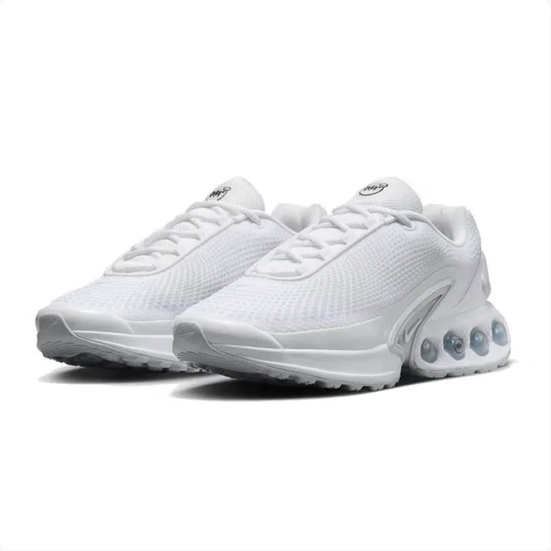 Nike Visualized Rear-Cushion Air Cushioning Support Wear-Resistant Fitness Training Women's Running Shoes New Unique Texture Commuter Sports Running Shoes Air Max Dn Solid Color Versatile Casual Sports Shoes Niche Design Non-