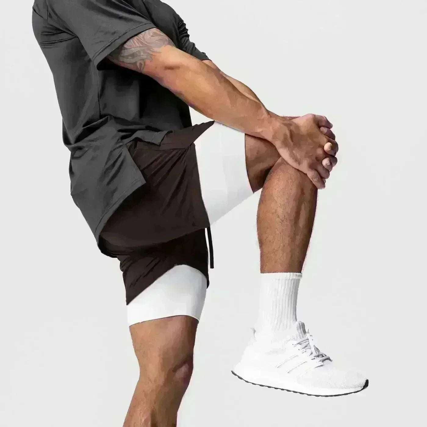 2026 Dragon Ball Summer Broly Men's Bot Fitness Double-Layer Replica Two-Piece Loose-Fit Training Running Shorts Casual Pants