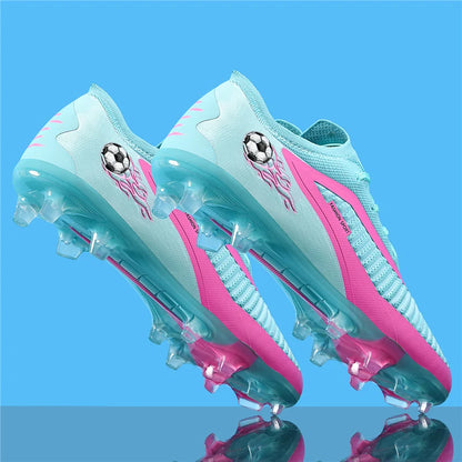 Zapatillas de fútbol profesionales para hombre, nuevas, de alta calidad, rápidas, con tacos para césped artificial, botas profesionales para campo de fútbol, zapatilla baja