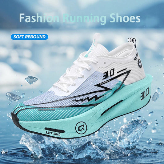 Men Sneakers Mesh Comfort Tennis Shoes 2025 Men's Running Carbon Board 3.0 Cushion Sports Training Jogging Speciality Jog Shoes