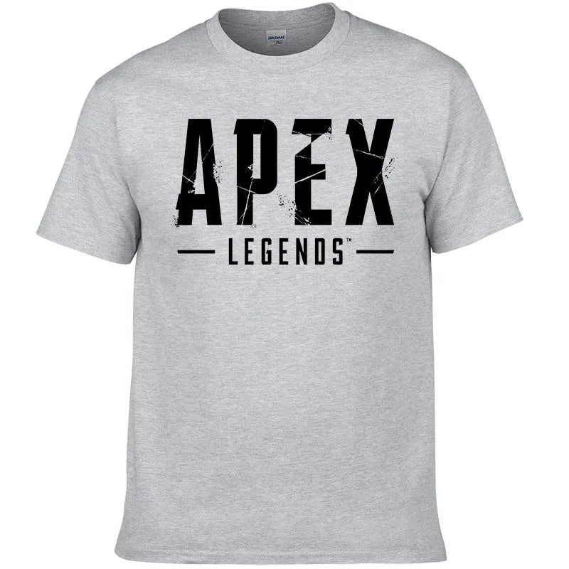 2026 Summer Streetwear T-shirt Men Fashion Casual Clothes Cotton Short Sleeve tshirt Printed Apex Legends T Shirt Harajuku Top