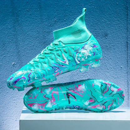 Professionella fotbollsskor för män, halkfria fotbollsskor, unisex, andningsbara, futsal, sport, nya fotbollsskor, dropshipping, ultralätta
