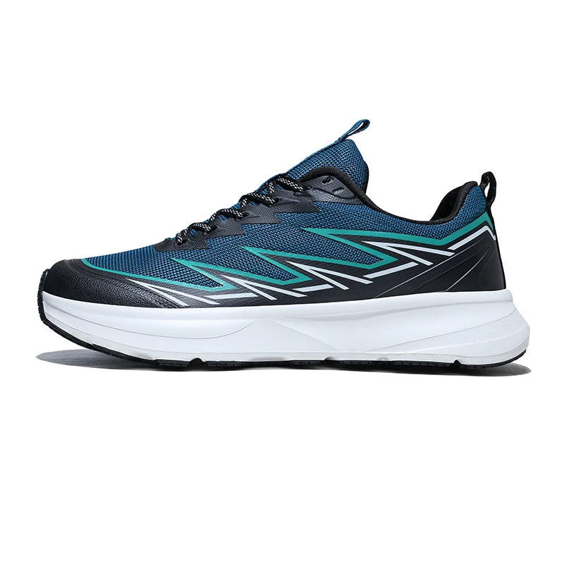 Chaussures de sport pour homme, forme large, confortables, en mesh respirant, pour le fitness en plein air et les trajets quotidiens, polyvalentes