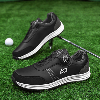 Outdoor Golf shoes, Fashionable New Style Men's and Women's Comfortable Anti-slip Design Hiking shoes, Casual Travel shoes 9