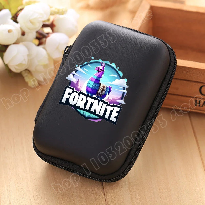 Nova Bolsa de Arrumação Fortnite Multifuncional para Cabos de Dados, Carregadores e Auriculares, Bolsa Protetora de Viagem, Presente de Aniversário para Crianças