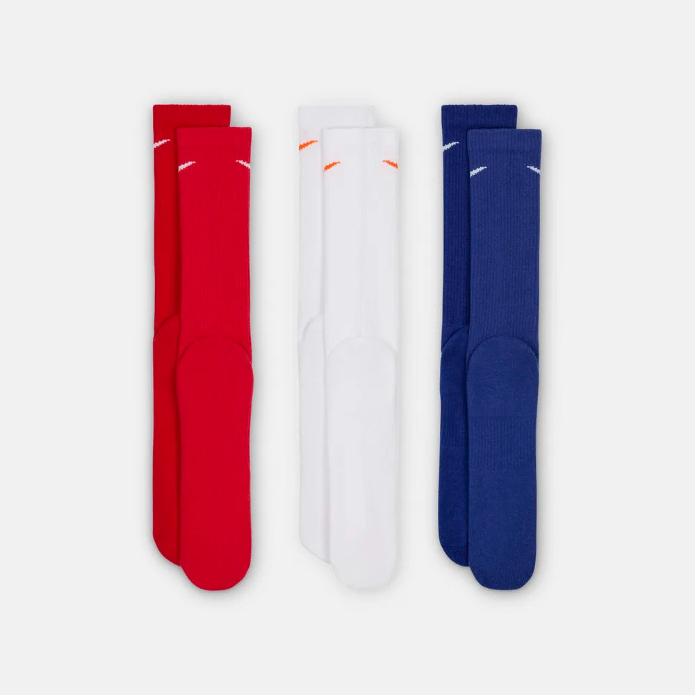 Nike Men's and Women's U NKEVERYDAYPLUSCUSHCREW Casual Socks SX6888-996