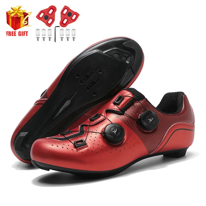 2025 New Arrival Professional Cycling Shoes Racing Road Bike SPD Cleat Shoes Ultralight Self-Locking MTB Bicycle Sneakers Unisex