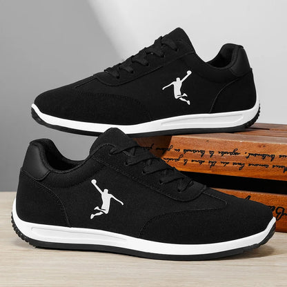 Men's Shoes, Spring and Autumn Trendy Styles, New Cross-Border Models, White, Black, Red Sneakers, Soft-Soled Breathable Men's Low-Top Versatile Casual Shoes