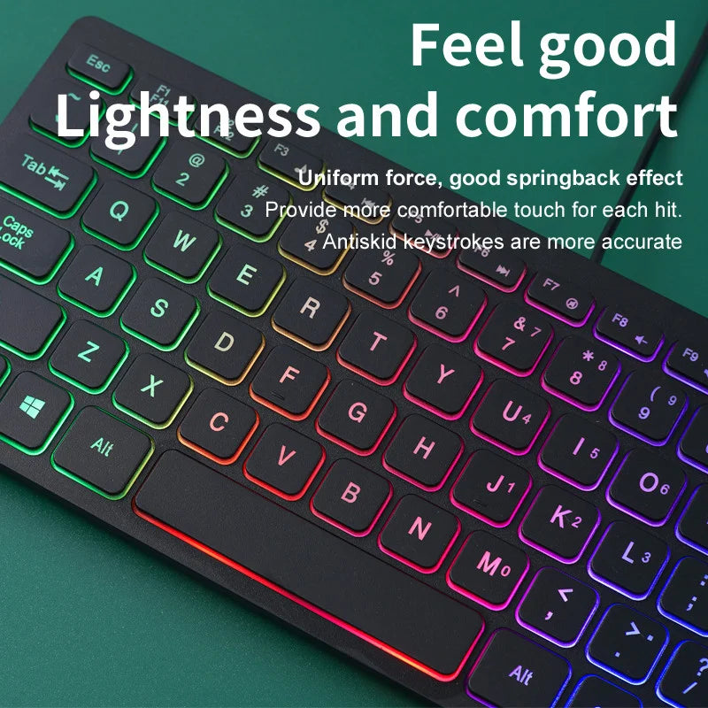 APAYADO K1000 Teclado mini con cable - Diseño compacto y portátil, Plug-and-Play, ideal para portátiles/ordenadores, resistente a derrames