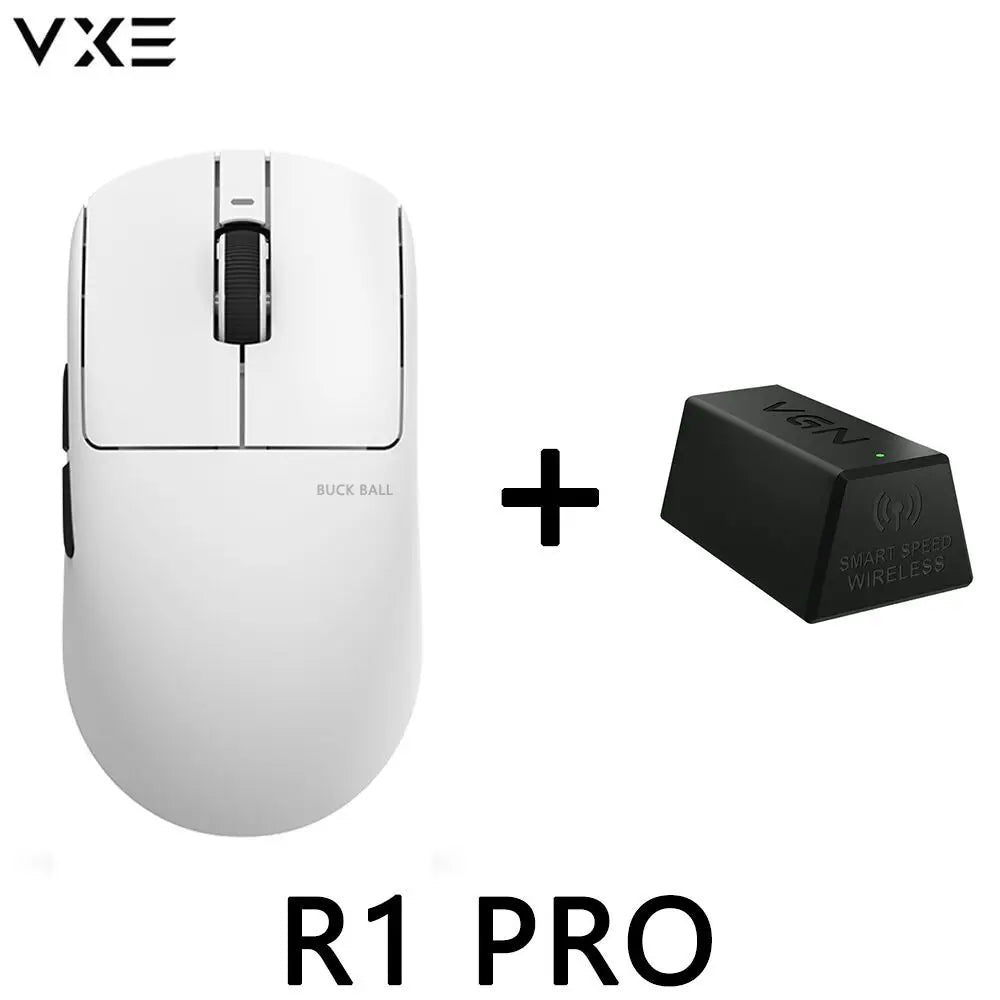 Vgn Vxe Dragonfly R1 Pro Max Gaming Mouse Bluetooth Rechargeable Gamer Paw3395 Lightweight Ergonomic Wireless Esport Mouse