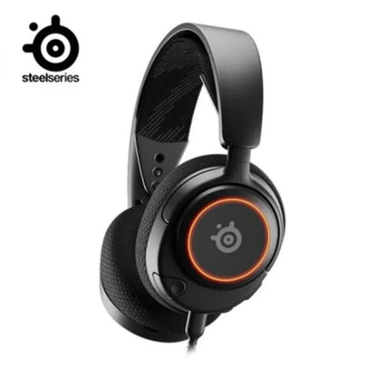 SteelSeries-Casque de jeu filaire Arctis Nova 3 RGB, téléphone de sauna léger avec micro Isabel 2 ClearCast, son surround spatial 360