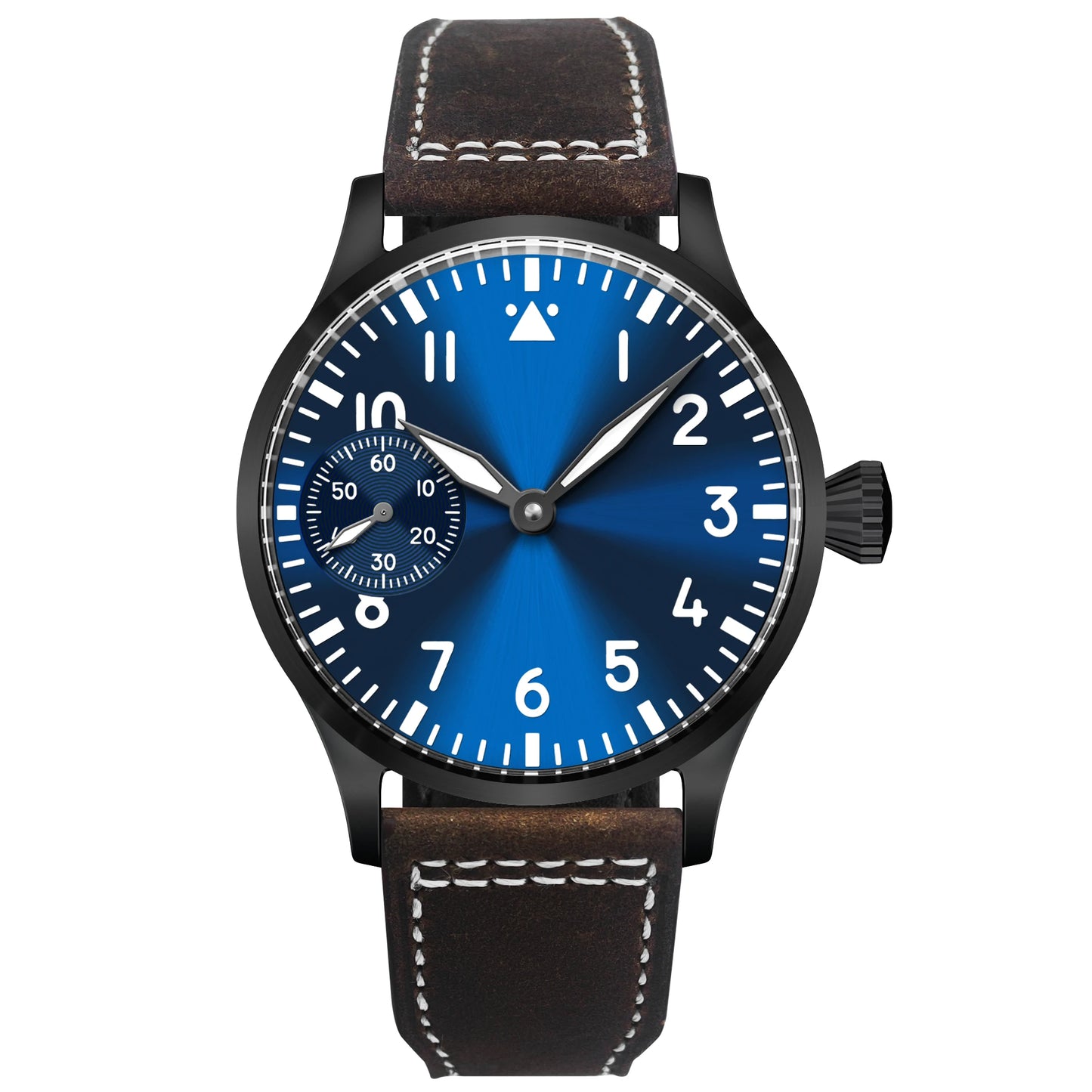 Relógio de Homem Corgeut Luxury com Vidro de Safira, Mostrador de 42 Mm, Movimento de Corda Manual St3600 ou St3601, Caixa em Aço 316L, Resistência à Água 30 M