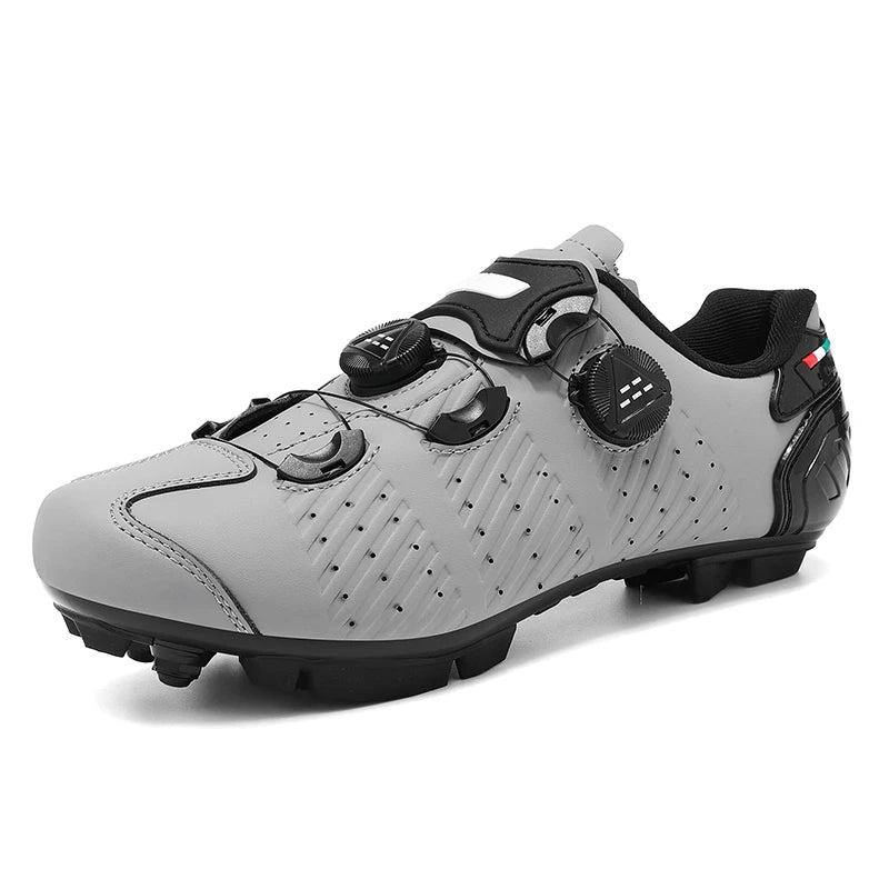 Highway bike cycling shoes, breathable and wear-resistant mountain bike cycling shoes, professional bike lock shoes Men or Women