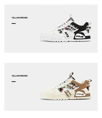 Chaussures de skateboard pour homme, baskets d'été, cuir, décontractées, mode, plein air, course à pied, sport, randonnée, tennis, semelles compensées, de créateurs, de luxe