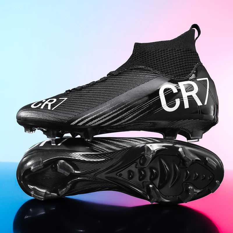 Chaussures de football pour homme, chaussures de futsal professionnelles, chaussures de football de haute qualité, crampons, femmes, unisexe, ultralégères, TF/FG, baskets