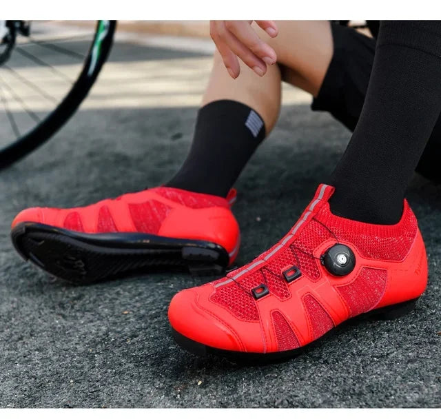 Professional Men's Road Cycling Shoes Breathable Women's MTB Bike Shoes Racing Speed Sneakers Mountain Bicycle Footwear for Shimano