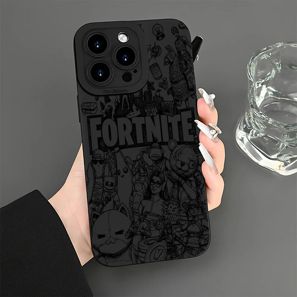 Game Fortnite Phone Case For Samsung Galaxy A37 A57 A25 A56 A16 A06 A35 A05s A15 A34 A24 A05 A13 A73 A53 A23 A03 A13 4G 5G Cover