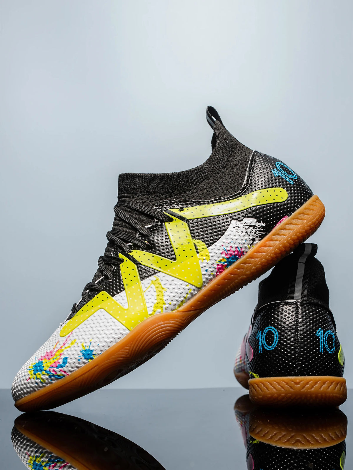 Chaussures de football pour homme, crampons Society, chaussures de football professionnelles, chaussures de football d'intérieur pour terrain rapide, baskets pour garçon, entraînement original