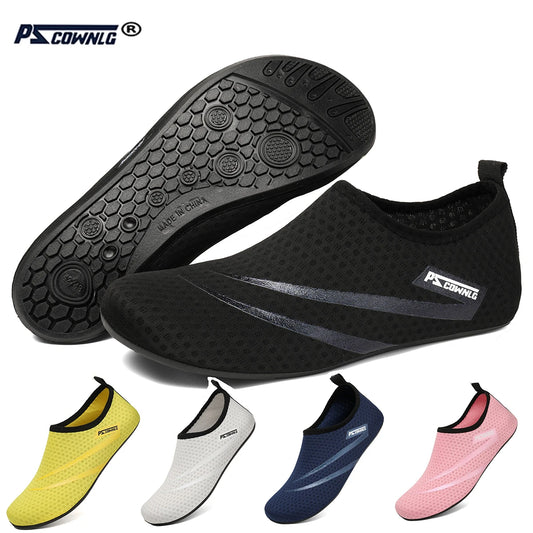 Sapatos de Mergulho para Mulher, Sapatos Aquáticos para Homem, Meias de Praia, Natação e Desportos Aquáticos, Sapatilhas Barefoot para Fitness, Dança, Natação, Surf e Snorkeling