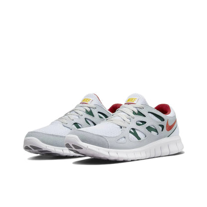 POIZON Nike Free Run 2 Grey Cinnabar Gorge Green 537732-102