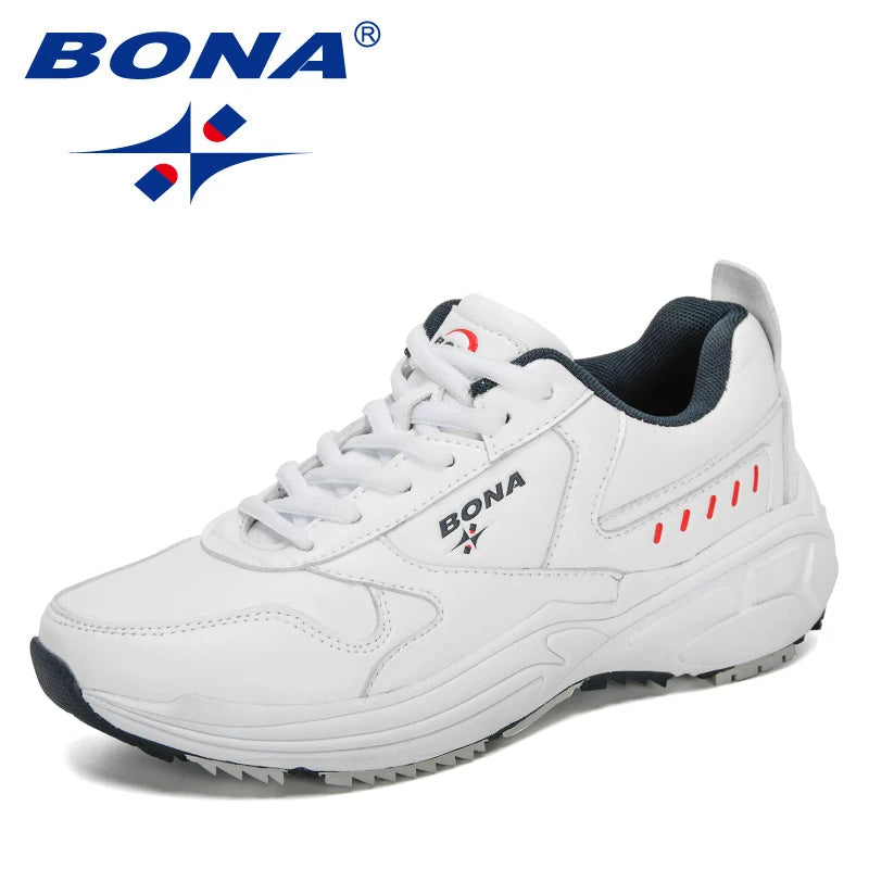 BONA  New Designers Classics Sneakers Running Shoes Women Outdoor Sports Shoes Comfortable Running Shoes Ladies Walking Shoe