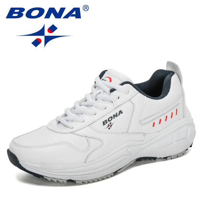 BONA  New Designers Classics Sneakers Running Shoes Women Outdoor Sports Shoes Comfortable Running Shoes Ladies Walking Shoe
