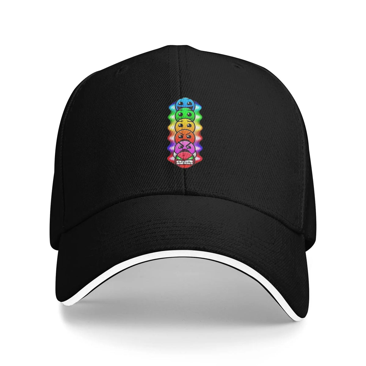Geometry Cube Gaming Dash Casquette de baseball Hip Hop Sandwich Hats Unisexe Casquette « Dad Hat » ajustable Sport
