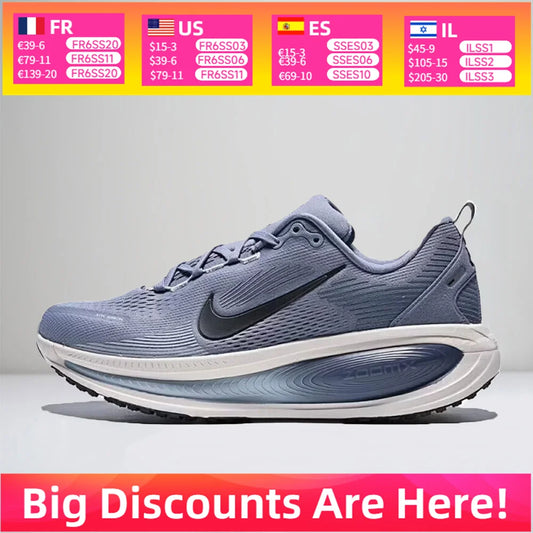 Nike Vomero 18 Running Shoes Maximal Comfort Premium Shock Absorption All-Day Performance Daily Training Unisex HM6803-402