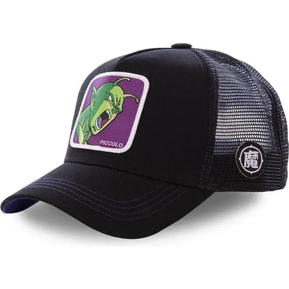 ALL Styles Dragon Ball Baseball Cap Snapback Peaked Cap Men's Embroidery Hip-Hop Cap Style Sun Visor Adjustable Trucker Mesh Cap