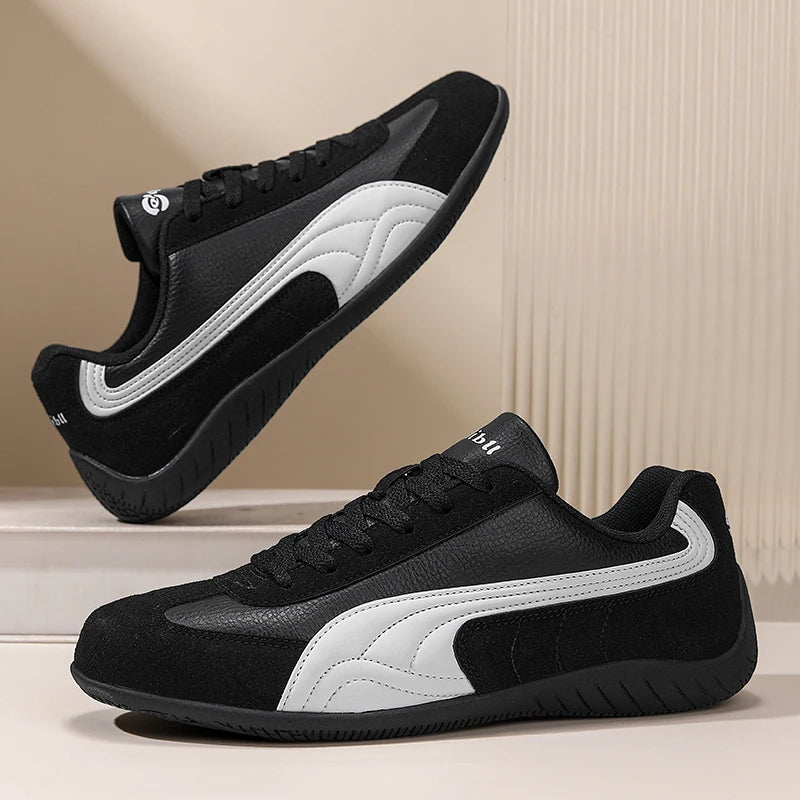 Popular Autumn Lightweight Fashionable Mens Casual Shoes Odor Resistant Low Cut Sports Shoes Outdoor Soft Retro Walking Shoes