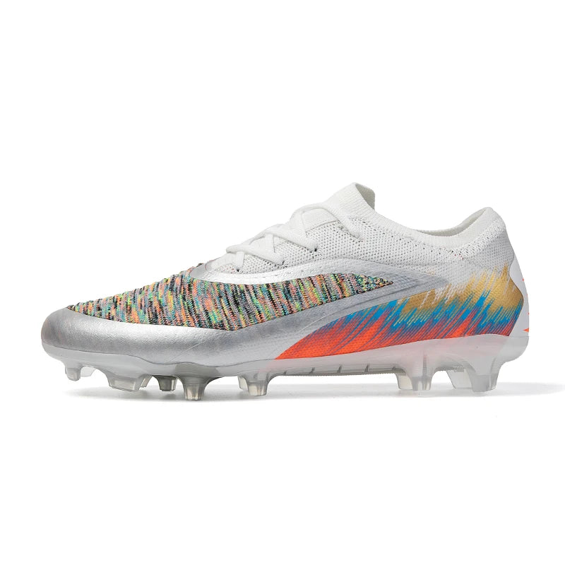 Nuove scarpe da calcio da uomo per partita e allenamento, tacchetti antiscivolo con tacchetti lunghi FG, ultraleggere da outdoor, sneaker, dropshipping