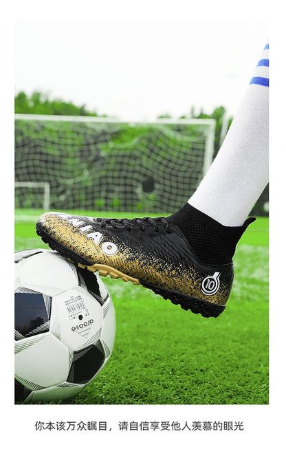 Voetbalschoenen voor heren, voetbalschoenen voor kinderen, professionele voetbalschoenen voor dames, antislip voetbalschoenen, TF/FG voetbalschoenen voor buiten