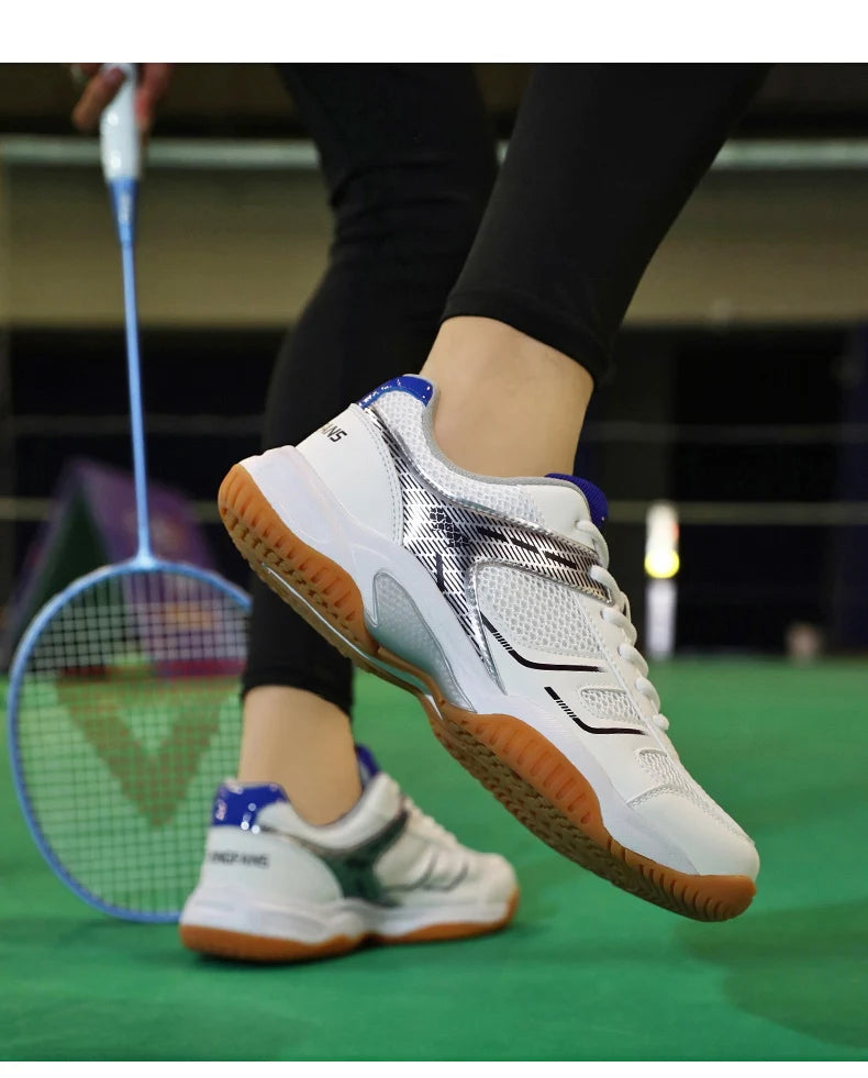 Nové profesionální badmintonové tenisky 2025, pánská tenisová obuv, prodyšná protiskluzová volejbalová sportovní obuv pro muže i ženy