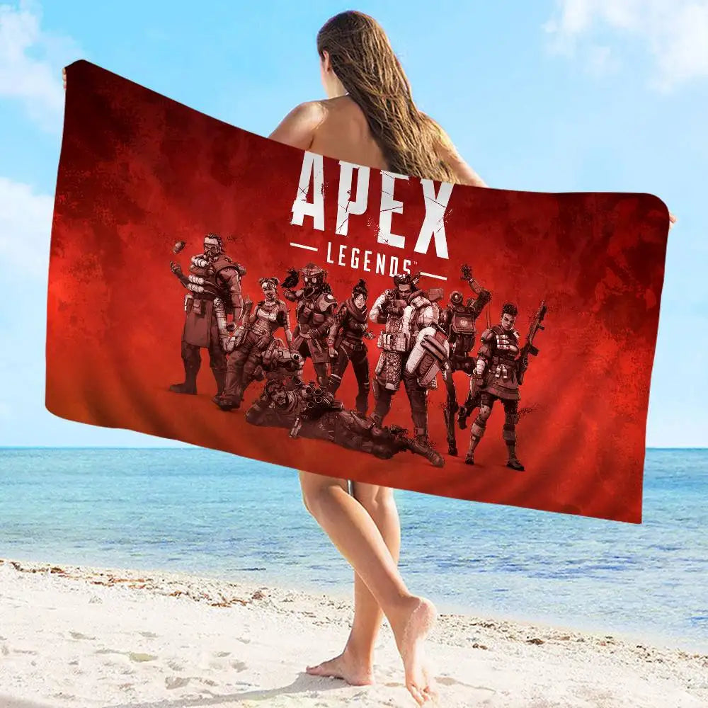 Apex Legends Octane Microfiber Beach Towel Absorbent Quick dry Soft Yoga Swimming Resort Mountain Climbing Towel