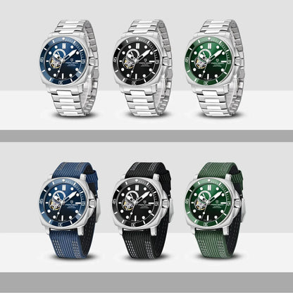PAGANI DESIGN 2026 Original 43MM Men's Automatic Mechanical Watch NH39 200M Waterproof AR Sapphire Mirror Watches For Men