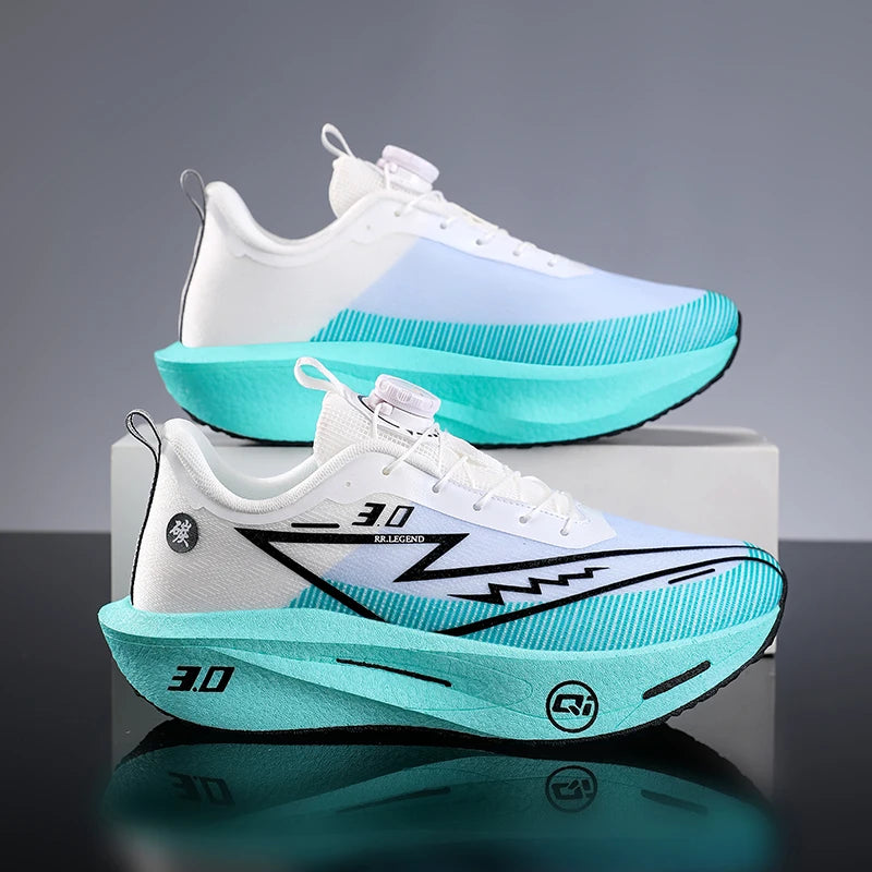 2026 Running Shoes Carbon Board Marathon Men Sports Breathable Lightweight Women's Comfy Athletic Antiskid Sneakers Casual New