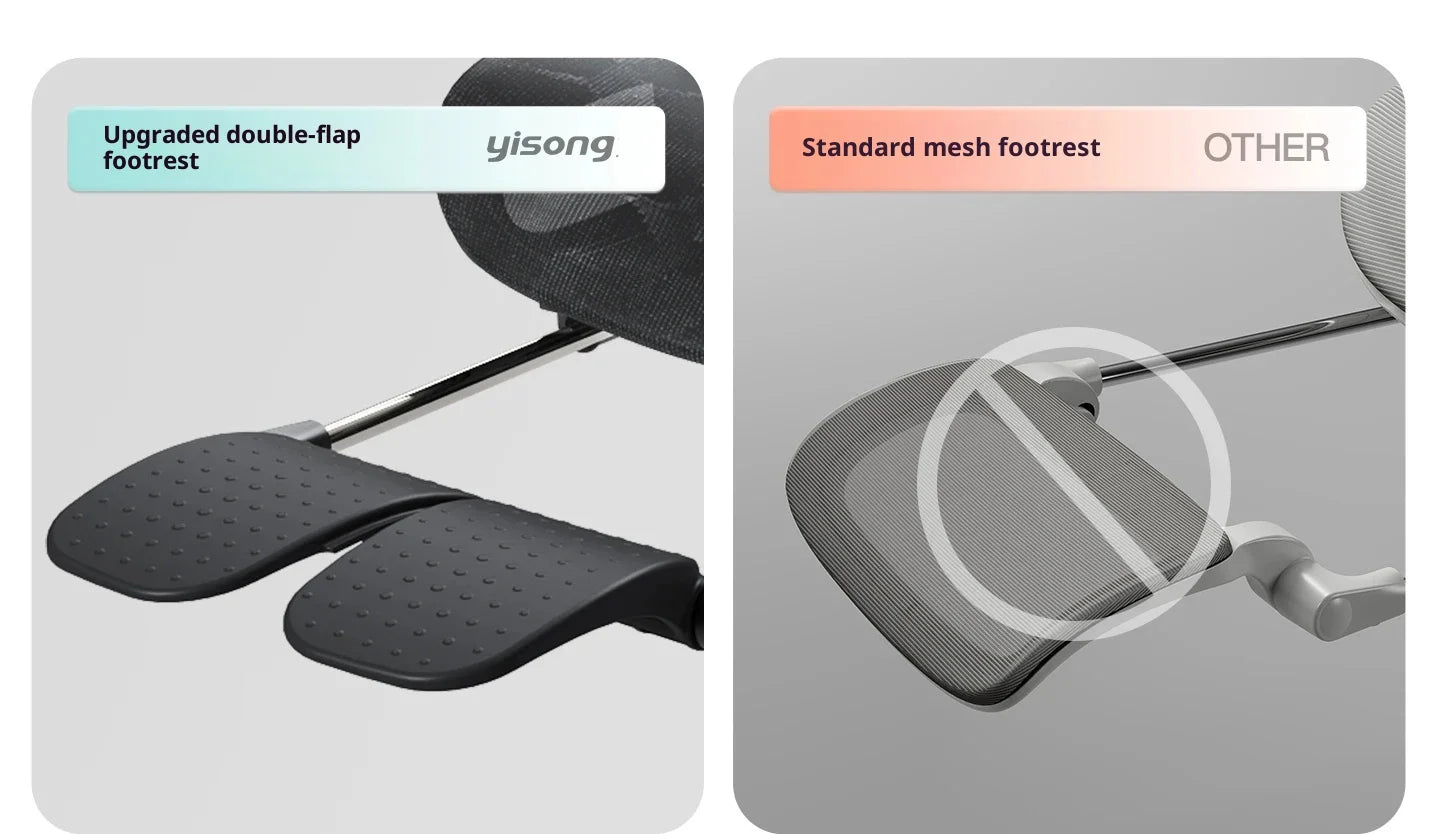 Modern Gaming Chair Racing Style Ergonomic Office Chair with Headrest & Footrest, Comfortable Gamer Desk Chair for Home, Computer Setup and Work