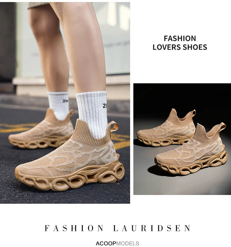 Herrskor Sneakers Herrtennis Skor Lyxskor Herrskor för fritid Träningsskor Tävlingsskor Andningsbara skor Modeloafers Löparskor för män