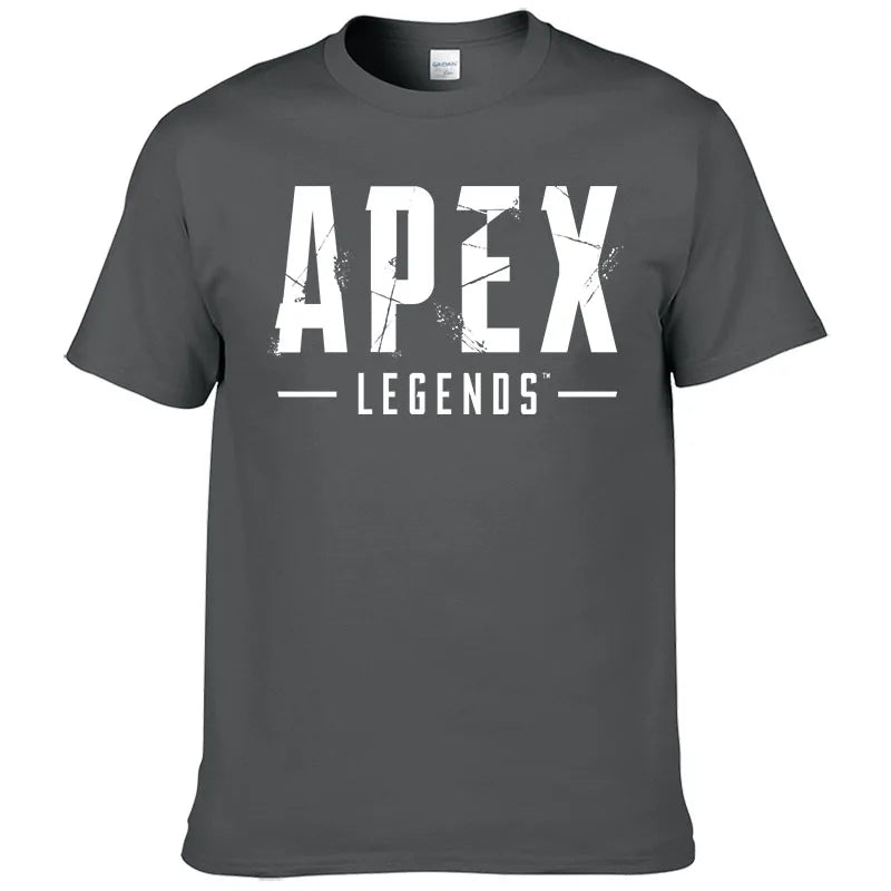 2026 Summer Streetwear T-shirt Men Fashion Casual Clothes Cotton Short Sleeve tshirt Printed Apex Legends T Shirt Harajuku Top