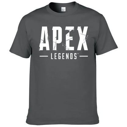 2026 Summer Streetwear T-shirt Men Fashion Casual Clothes Cotton Short Sleeve tshirt Printed Apex Legends T Shirt Harajuku Top