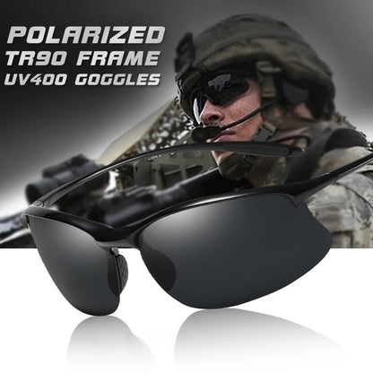 Lunettes de soleil polarisées Top Ultralight TR90 anti-UV pour la conduite, lunettes de soleil militaires pour homme, lunettes de protection, Gafas De Sol
