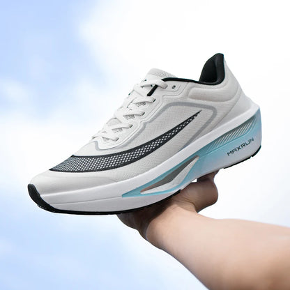 Chaussures de course pour homme : baskets d'automne respirantes, de marathon, professionnelles, légères, plates, confortables et décontractées pour homme