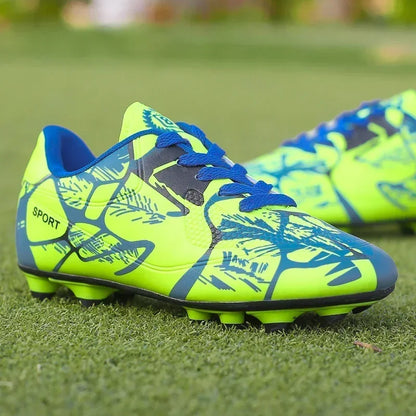 New Men Kids Soccer Shoes Non-Slip Grass Football Boots Boys Cleats Adult Professional Ultralight Training Shoes Drop Shipping